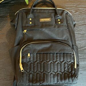 Sowaovut Laptop Backpack 15.6Inch Casual Daypack WaterResistant Travel Backpack